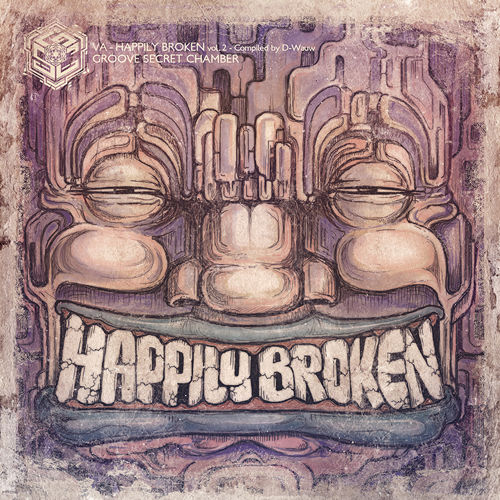 Happy Broken Compilation Artwork - Groove Secret Chamber