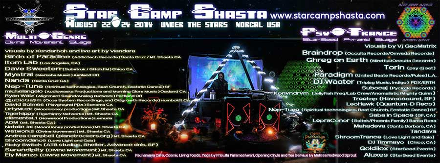 star camp shasta 2014 flyer