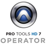 Pro Tools HD 7 operator certified logo